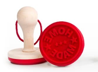 The Homemade Cookie Stamp Marks The Seal of Approval