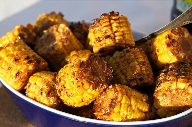 grilled corn