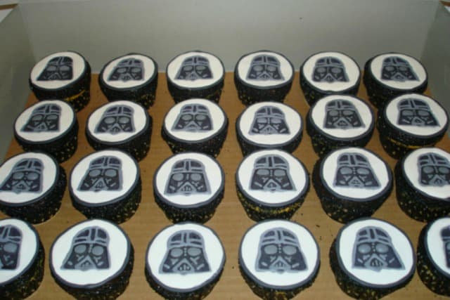 Darth Vader Cupcakes