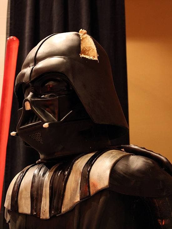 6 ft. 7 Darth Vader Cake is One Sidiously Cool Sweet