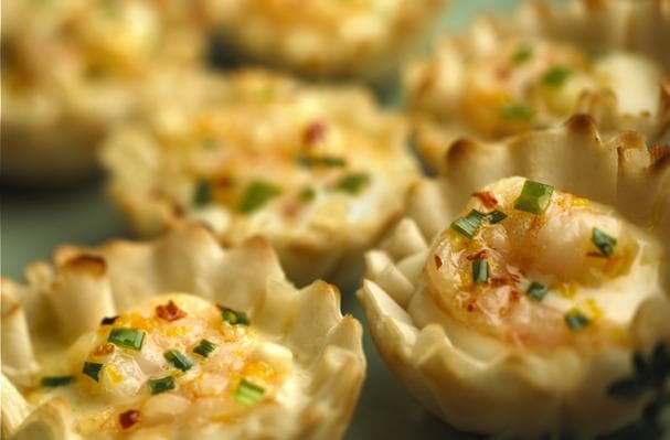 Elegant and Easy Appetizer: Crème De Brie Shrimp Cups
