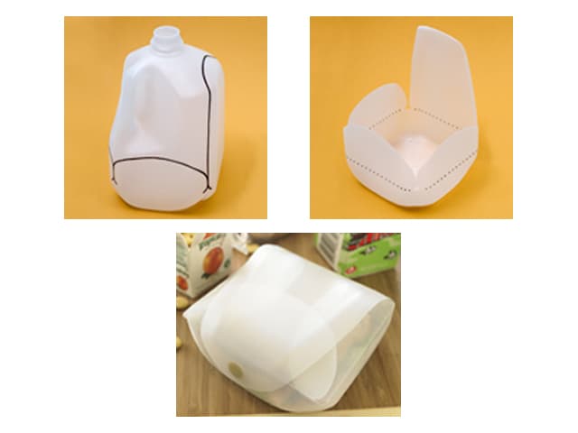 DIY Reusable Milk Jug Lunchbox