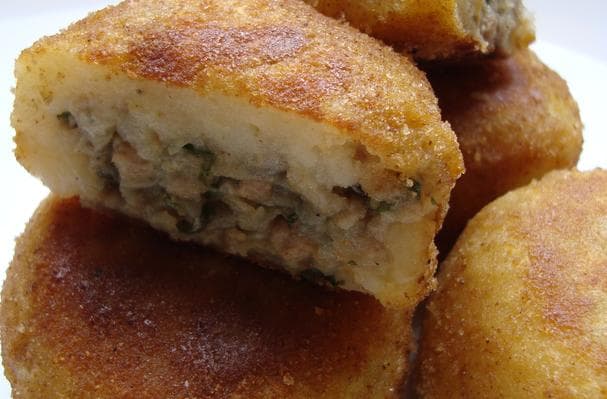 Crazy Delicious Spiced Meat-Stuffed Potato Chops