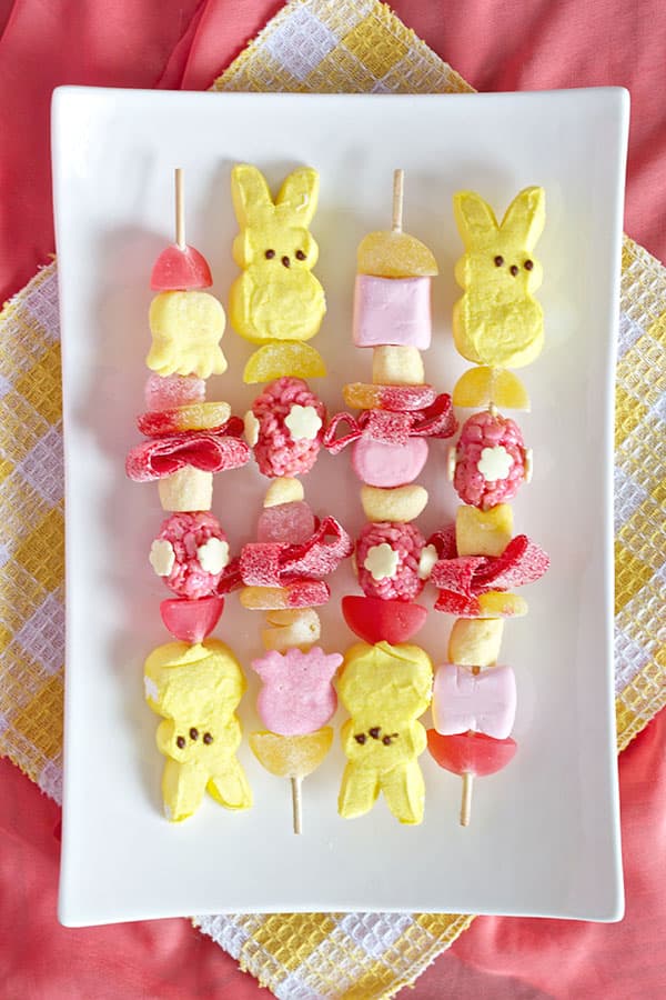 Must-See Easter Candy Kebabs