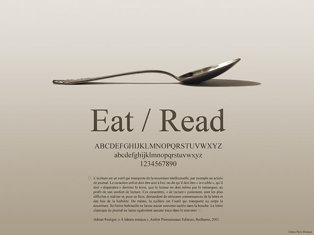 eat and read 