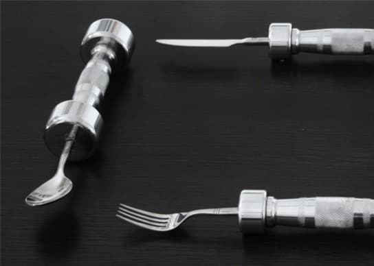 Dumbbell Cutlery
