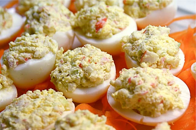 Hummus Deviled Eggs