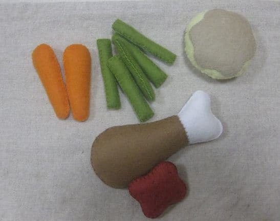 Sweet and Simple: Felted Thanksgiving Dinner