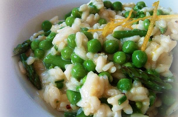 Meatless Monday: Asparagus Lemon Risotto