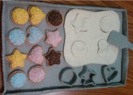 Etsy Crush: Felt Cookie Baking Set