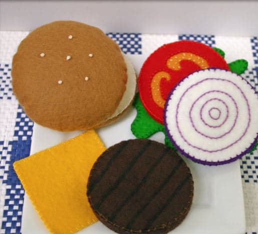 Etsy Crush: EvaLauryn Felted Cheeseburger