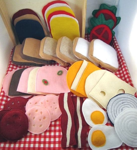 felted food