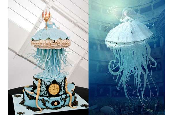 Ray Caesar "Descent" Cake