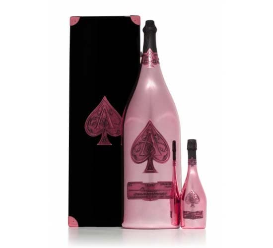 World's Biggest Bottle of Rosé Champagne