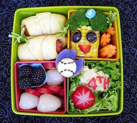 Fourth Of July Bento