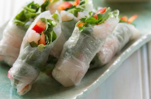 Healthy Recipe of the Day: Easy Shrimp Spring Rolls