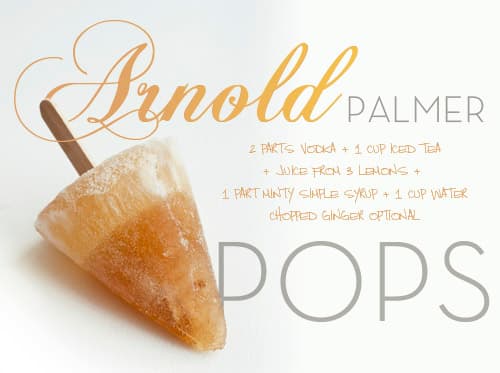 Must Have Icy Arnold Palmer For Grownup Popsicles