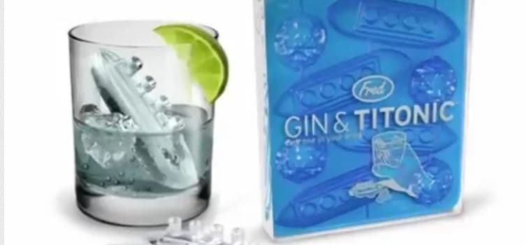 Titonic ice cubes