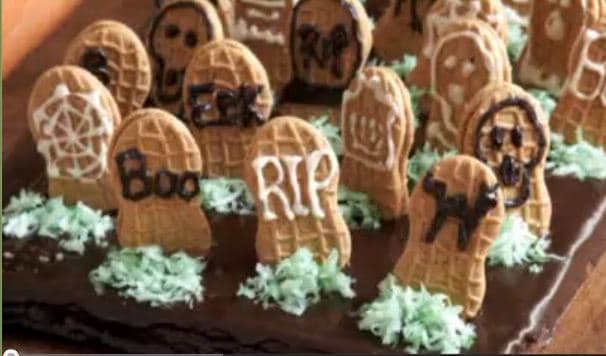Halloween Horror: Graveyard Brownies