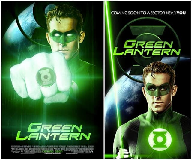 Green Lantern Movie Posters