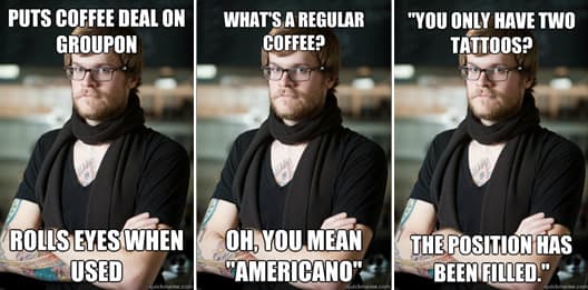 hipster barista meme