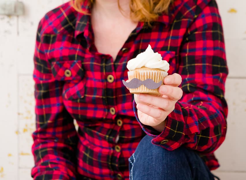 Hipster Cupcake