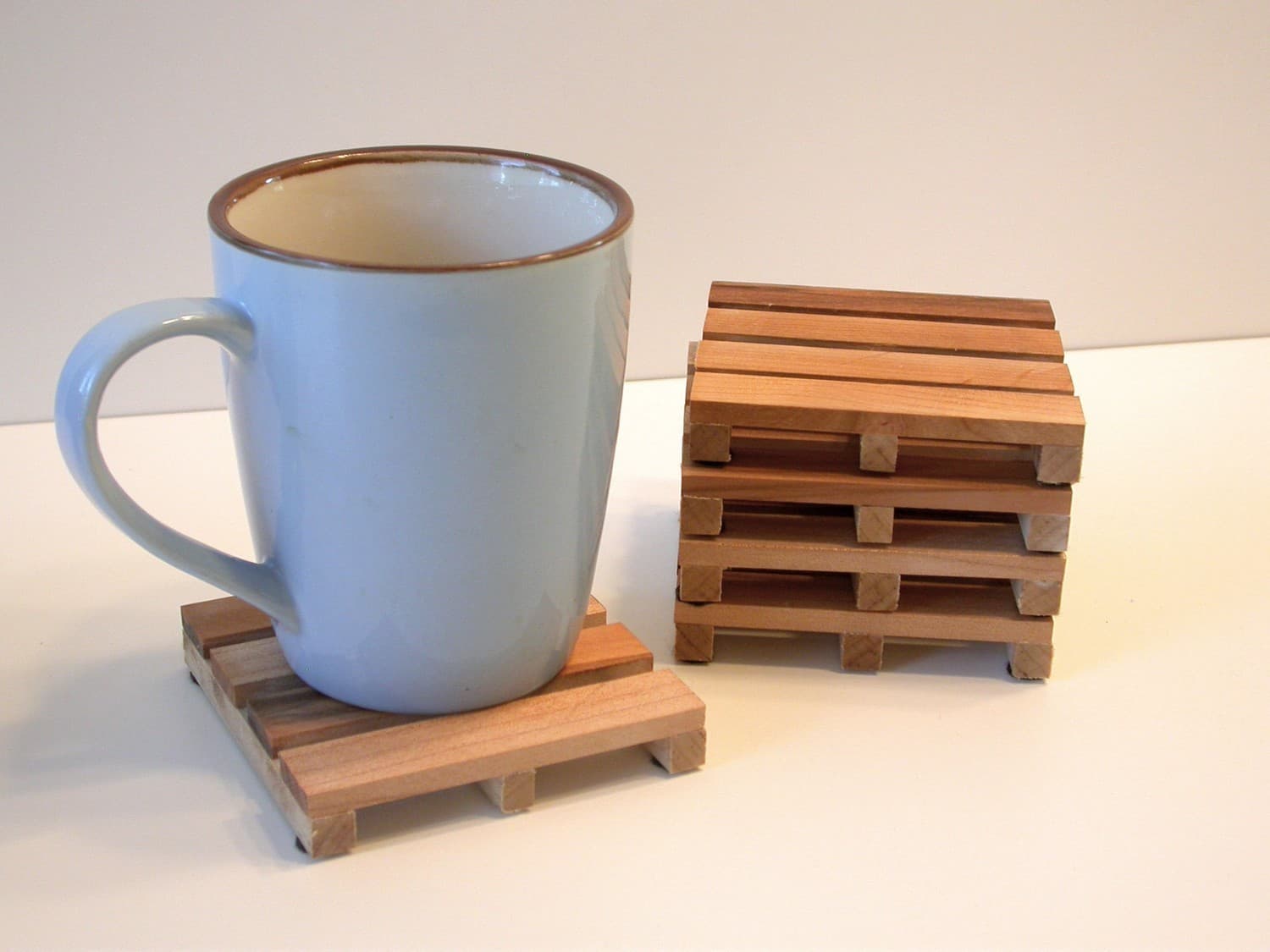 Wood Pallet Coasters