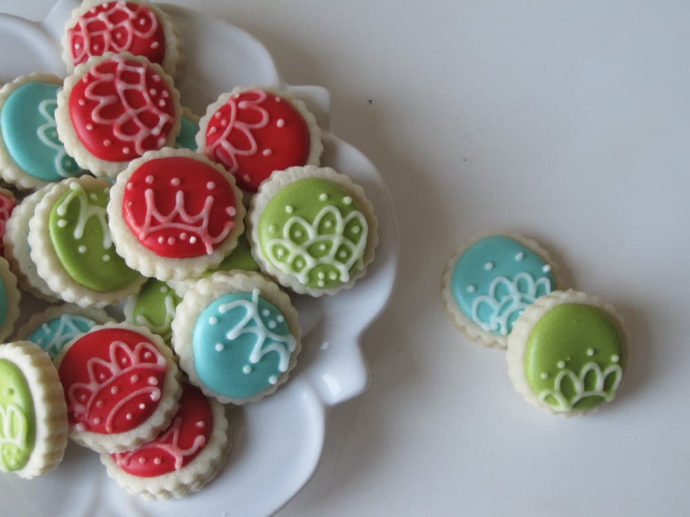 Ornament Sugar Cookies