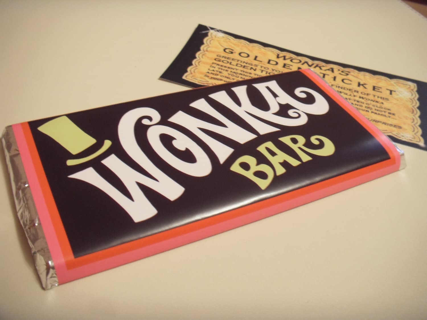 Replica Wonka Bar