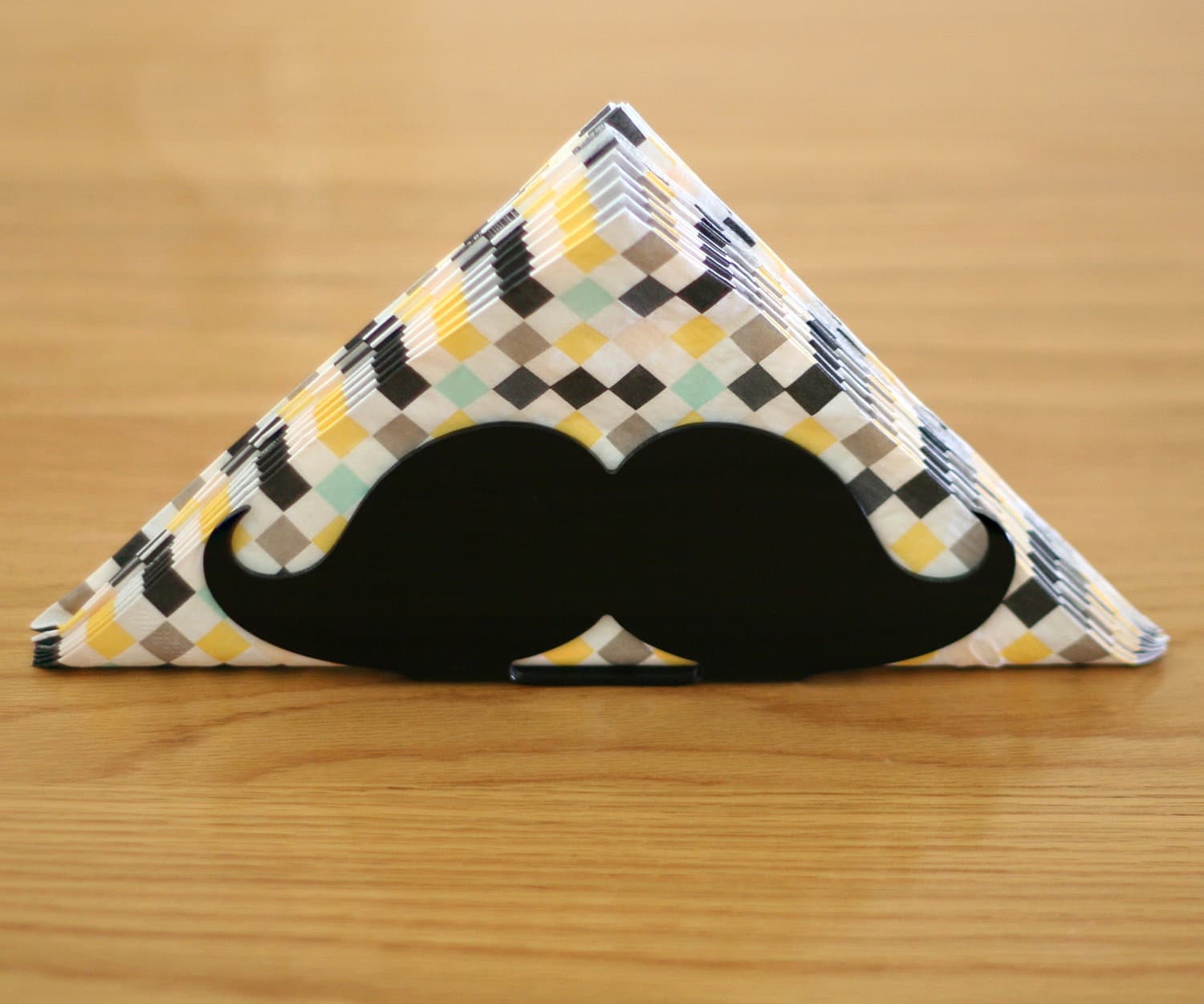 Mustache Napkin Holder