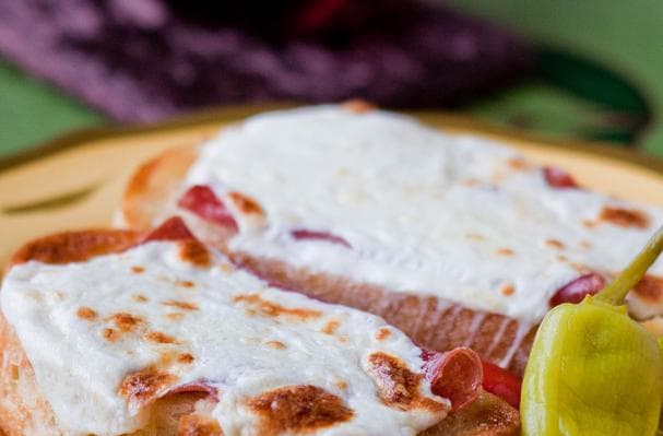 Italian Supreme Grilled Cheese For National Grilled Cheese Month