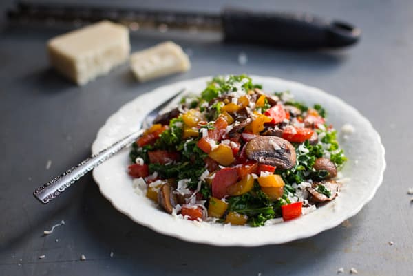 Healthy and Delicious Warm Kale Salad