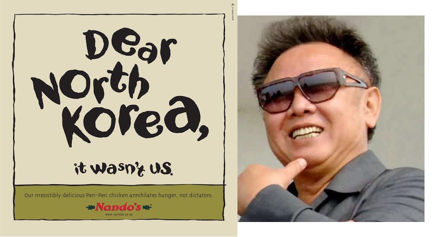 Nando's Continues Tasteless Dictator Ads