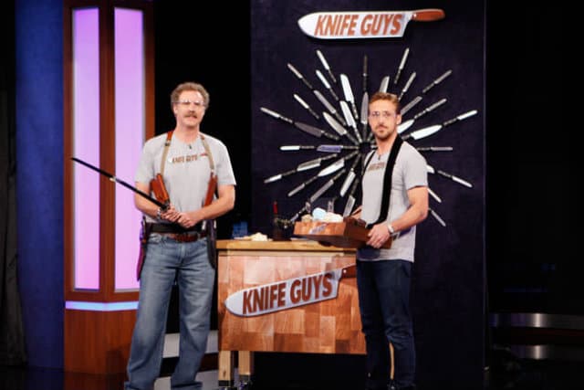 Will Ferrell and Ryan Gosling are the Knife Guys