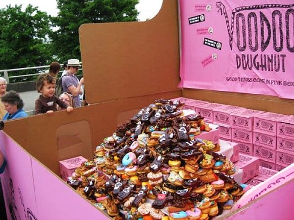 World's Largest Box of Doughnuts