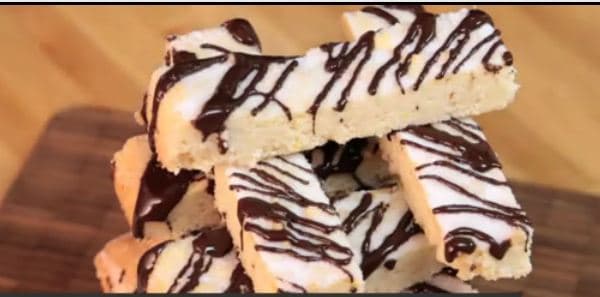 What's Hot: Lemon Zebra Shortbread Recipe