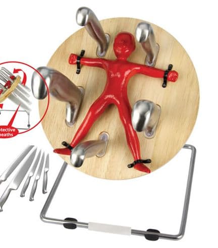 Must Have Kitchen Gadget: Throwzini Knife Block