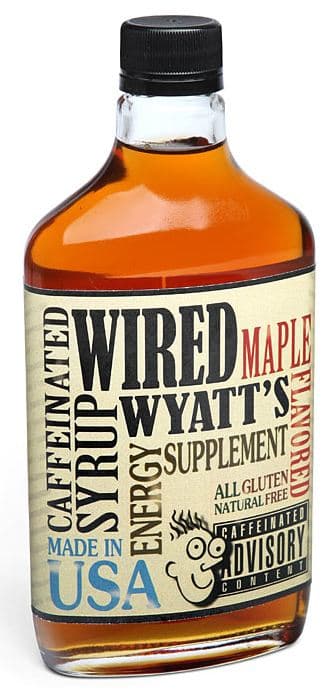 Crazy Caffeinated Maple Syrup