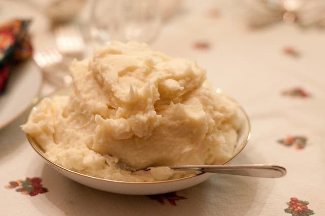 mashed potatoes
