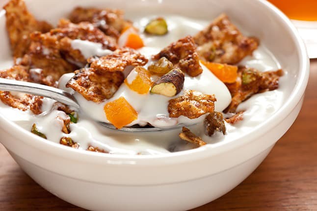 Apricot and Pistachio Matzo Granola