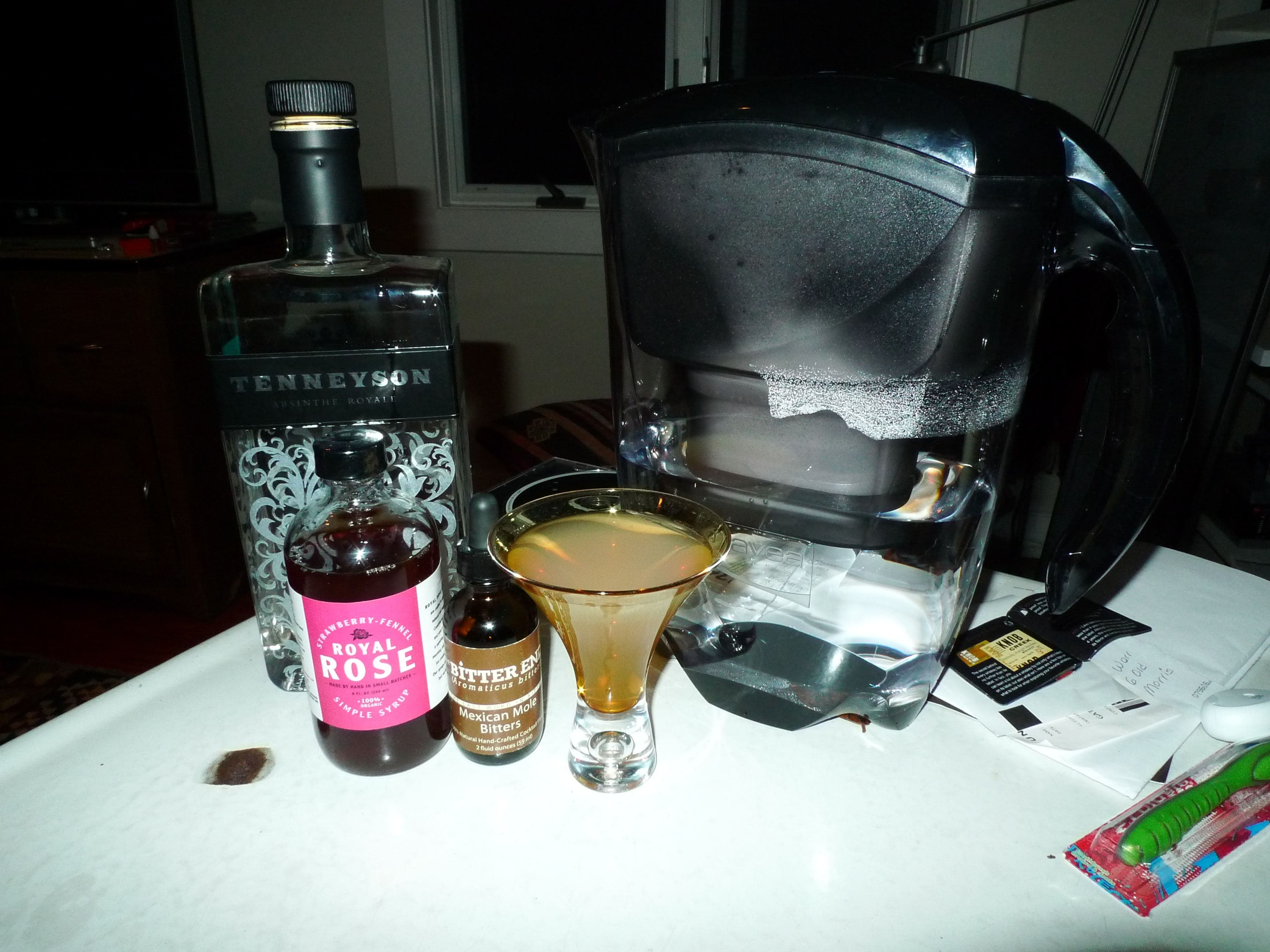 Tenneyson Absinthe and Mavea Inspired Water 