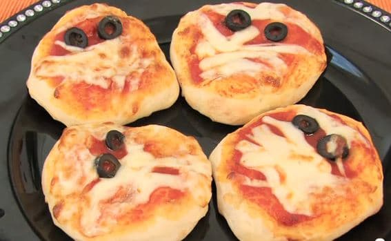 How To Make Mummy Pizza Appetizers