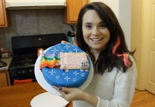 Foodie Geek: Nyan Cat Cake