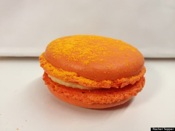 Cheetos-Flavored Macaron