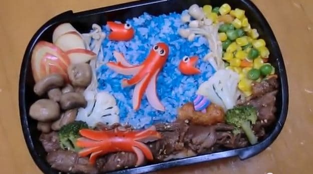 Amazing Ocean Bento Art