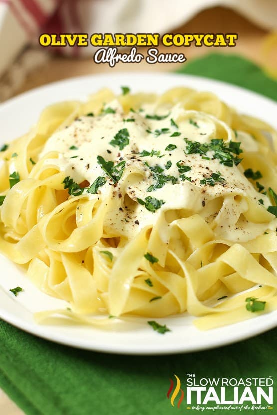 Copycat Recipes: Olive Garden Alfredo Sauce