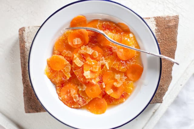Summer Salad: Monochromatic Orange, Carrot and Ginger Salad