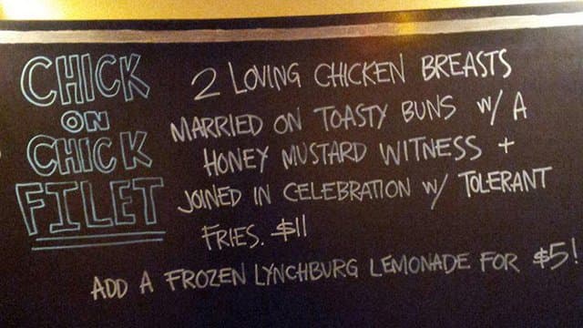 Chick-on-Chick Sandwich