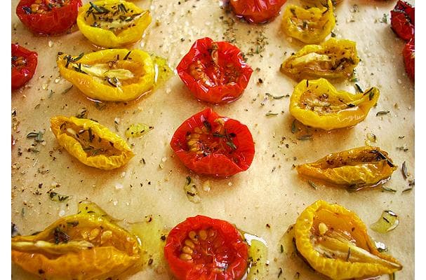 End Of Summer: Oven Roasted Tomatoes