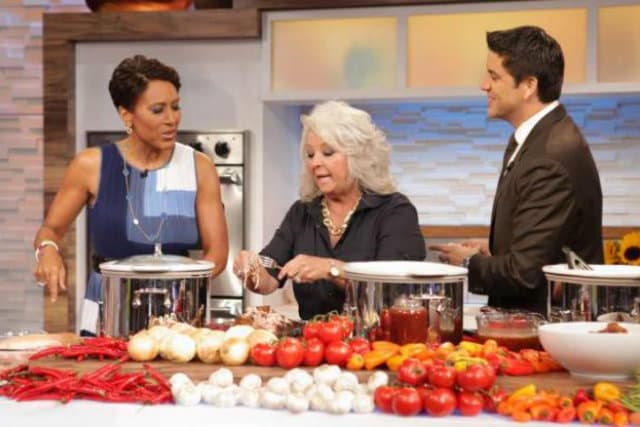 Paula Deen Shares Light Recipes on Good Morning America